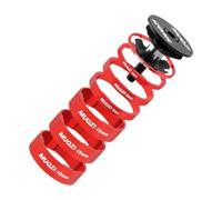 Fenteer Entretoises de Casque pour Vélo, Entretoises de Potence en Aluminium pour Potence de 28,6 Mm, Rouge