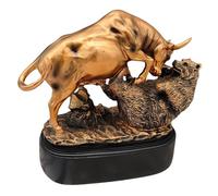 Fenteer et Une Statue d'ours Combattant - Décoration de Table Créative pour Les Chambres,