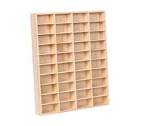 Fenteer Étagère de Présentation pour Collection de Voitures à L'échelle 1/64 Pouvant Contenir 40 Mini-Voitures pour Figurines