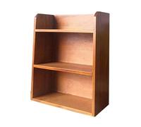 Fenteer Étagère de Rangement de Bureau En Bois Massif avec Porte-gobelets et Support de Rangement Décoratif.