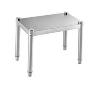 Fenteer Étagère Micro-Ondes Support Four Micro-Ondes Organiseur Cuisine Acier Inoxydable Structure Robuste Adapté à L'Entrepôt Cuisine Atelier Domicile Restau, 80x30x40 Cm