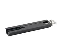 Fenteer Étau de queue d'établi noir, outil de menuisier, accessoires de serrage et de fixation pour le travail du bois