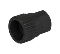 Fenteer Extracteur de Cassette Vélo Outil Démonte- Clé Main Acier Chrome Résistant Facile à Utiliser Réparation Convient Aux Cyclistes Ateliers SPO, 3.6 Cm X 2.8 Cm