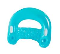 Fenteer Fauteuil Flottant Siège de Piscine Gonflable Canapé d'eau et Chaise de Natation avec Deux Emplacements pour Boissons Adapté pour Se Prélasser Lors des, Bleu