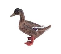 Fenteer Figurine d'animal de ferme réaliste, modèle animalier, jouet éducatif et décoratif pour enfants, à poser sur une table ou une étagère, Canard Multicolore