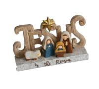 Fenteer Figurine de La, Décoration de Noël, Objet de Collection pour
