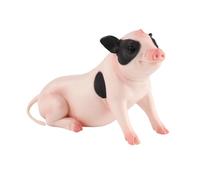 Fenteer Figurine de porcelet miniature, jouet éducatif, accessoire d'apprentissage, figurine d'animal de ferme pour fête à thème, étagère ou, Sièges