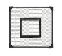 Fenteer Filet de Protection pour Aquarium Couverture de Réservoir Filet de Remplacement Grille Anti-évasion à Monter Soi-même Adapté pour Sécuriser Votre Bac, 35cmx35cm