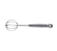 Fenteer Fouet en acier inoxydable, batteur à œufs, ustensile cuisine portable et multifonctionnel, fouet ballon, fouets pratiques pour mélanger et, L