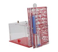 Fenteer Fourmilière Villa Acrylique Habitat Fourmis Boîte Observation DIY Éducatif Fonction Étanche Convient pour Enfants Passionnés de Sciences Décoration in, Rouge