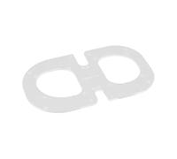 Fenteer Gabarit Rond Modèle Patron Porte-Monnaie Règle Couture Acrylique Marquage Précis Positionnement Rapide Convient à La Customisation Accessoires Réalisa, 14.5 Cm X 9 Cm X 0.4