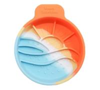 Fenteer Gamelle Anti-glouton Plat Pliable pour Animaux Bol pour Chien Écuelle en Silicone Fourniture Facile à Entretenir Adapté Aux Petits et Moyens Animaux, Style D