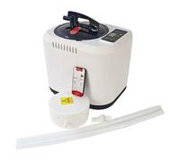 Fenteer Générateur de Vapeur pour Sauna Pot Vaporisateur de 4L Machine de Appareil de Spa Accessoire Essentiel avec Température Réglable Par Téléco, Blanc