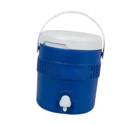 Fenteer Glacière Isotherme 3.8L Robinet Anti-Fuite et Couvercle Hermétique pour Conservation des Boissons Adaptée Aux Sorties, Bleu