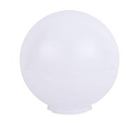Fenteer Globe D'extérieur pour Lampadaire, Abat-Jour Boule Acrylique Globe Abat, Globe Lampe Abat-Jour Remplacement Globe, Couvercle de Luminaire Rond Blanc, Bouche 25 Cm 120 Mm