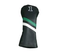 Fenteer Golf Club Head Cover Protection Doublure Épaisse PU Imperméable Anti Rayures Léger Usage Portable Convient Aux Hommes Femmes Sports Extérieurs Cadeau, pour Le Conducteur