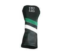Fenteer Golf Club Head Cover Protection Doublure Épaisse PU Imperméable Anti Rayures Léger Usage Portable Convient Aux Hommes Femmes Sports Extérieurs Cadeau, pour Hybird