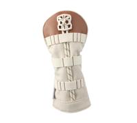 Fenteer Golf Club Headcover en Toile Épaisse Protège Driver et Bois Housse Mallet et Accessoires Sleeve Manchon pour Tête Club Adapté Au Transport Joueurs, Conducteur