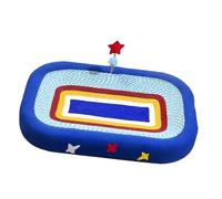 Fenteer Griffoir pour Chat Planche à Griffer Lit pour Félin Jouet Balle Corde Papier Adapté à La Prévention des Dommages sur Tapis et Matelas dans La Maison, CarrÉ