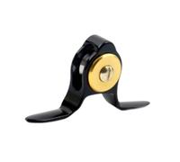 Fenteer Guide de Canne à Pêche Métal Anneau Roulette Accessoire Tige Lancer Robuste Passage Fluide Fil Convient Pêche Pêche en Bateau Réparation de Can, 5,2 x 2,6 cm