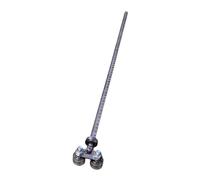 Fenteer Guide, Outil de Mesure, Guide de Bord Pratique, Rail de Coupe Réglable pour Coupes Droites, Style H