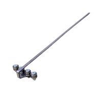 Fenteer Guide, Outil de Mesure, Guide de Bord Pratique, Rail de Coupe Réglable pour Coupes Droites, Style M