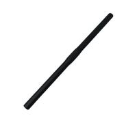 Fenteer Guidon de Vélo Barre de Remplacement Cintre Droit Pièce de Bicyclette Cintre de Vélo de Route Structure Simple pour Un Épuré Adapté pour Les AMA, Noir Mat 48 Cm