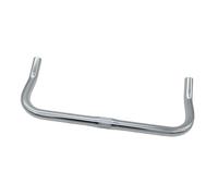 Fenteer Guidon de Vélo de Course pour VTT Cintre de Route Barre en Alliage D'Aluminium pour Un Meilleur Contrôle de Conduite Approprié pour Montagne et Route, Argent Brillant