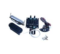 Fenteer Guitar Pickup Ensemble Tuner Préampli Amplificateur Piezo Accessoire pour Guitare Acoustique Fonction Volume Contrôle EQ Intégré Adapté Aux Performanc, Bs03