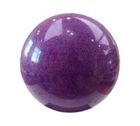 Fenteer Gymnastic Ball pour Enfants Danse Entraînement Performance PVC Amélioration du Contrôle Prise Douce Adapté à La Pratique à Domicile Salle de, Violet