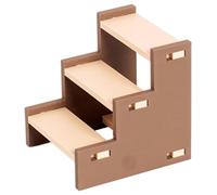 Fenteer Hamster Échelle d'escalade DIY Jouet Cage Escalade Petit Animaux Accessoire en PP Facile Nettoyer Assemblage Pratique Surface Confortable Convient à L, 8cmx9cmx9cm