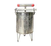 Fenteer Honey Press Extracteur Manuel Pression Système Presse Fruits Légumes Cuve Acier Inoxydable Outil Cuisine Maison Fonction Haute Efficacité, Style B