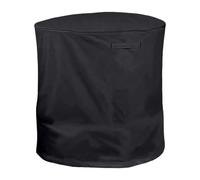 Fenteer Housse de Protection pour Déchiqueteuse de Branches, Broyeur à Feuilles, Design élégant pour Jardin, Noir