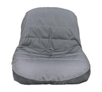 Fenteer Housse de Siège Tondeuse Protection Étanche Oxford 600D Adaptée Coussin de Siège Rembourré avec Dossier Pratique Installation Facile Convient pour Jar, Gris