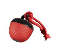 Fenteer Interactive Jouet Balle pour Chien Intelligent Balle de Jeu Mouvante Automatique Fonction Capteurs Résistante à Mâcher Adaptée pour Animaux Intérieurs, Rouge