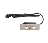 Fenteer Interrupteur de Fauteuil Inclinable Électrique Commande Manuelle à 2 Boutons et Contrôleur de Canapé Pièce de Rechange pour Fauteuil Releveur avec Po, CarrÉ