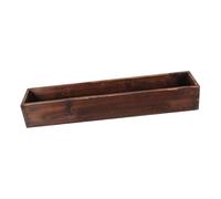Fenteer Jardinière en Bois rectangulaire pour Pot de Fleurs, Pot de Fleurs pour Chambre à Coucher, Cour, Jardin, étagère, 50cmx14cmx8cm
