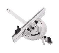 Fenteer Jauge de Mitre pour Scie à Table, Accessoire Essentiel pour Le Travail du Bois, Gauge à L'arrêt Arrière de 25 Cm
