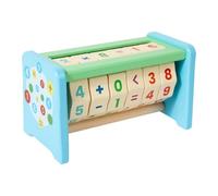 Fenteer Jeu éducatif de Mathématiques En Bois, Jouet D'apprentissage Préscolaire pour Les Enfants D'âge Préscolaire