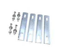 Fenteer Joint de Fixation du Panier de Siège Arrière Boulons Longs Vis de Fixation du Porte-vélos,