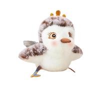 Fenteer Jouet Oiseau Interactif Réaliste en Peluche Jouet D'Activité Automatique Peluche Lavable pour Entretien Facile Adapté pour Combattre L'Ennui et, Style B