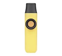 Fenteer Kazoo Flûte Instrument Kazoo Mini Kazoo Membrane Flûte Portable avec Contrôle Du Ton Réglable Adapté à La Fête Au à La Cadeau Musical, Jaune