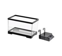 Fenteer Kit de Démarrage pour Réservoir de Tortues avec Système de Drainage, Noir, L with Platform