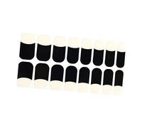 Fenteer Kit de Manucure En Gel pour Une Manucure Parfaite, Noir blanc