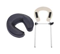 Fenteer Kit massage pour bureau et matelas à domicile, confortable, léger, multifonctionnel, réutilisable et ajustable pour le bureau, Noir