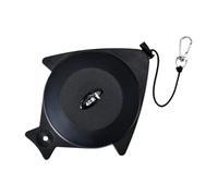 Fenteer Laisse de Pêche Tether Corde Rétractable Lanière Sécurité Boîte Compacte Ressort Acier Convient à La Protection Matériel de Pêche Loisirs, 40m