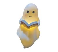 Fenteer Lampe de lecture mignonne, décoration d'Halloween effrayante, nouveauté d'intérieur, éclairage décoratif pour cheminée de ferme,