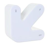 Fenteer Lampe de Nuit à Bascule en Forme Mignonne Lampe de Sommeil Bureau créatif Adorable avec minuterie Lampe de Nuit Veilleuse pour Cadeau d'anniversaire