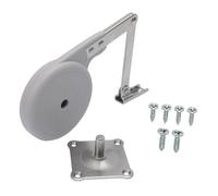 Fenteer Lid Support Hinge pour Coffre à Jouets Pièce de Charnière Métallique Fermeture Amortie Ouverture Maintenue Structure Installation Aisée Adapté, Bras Longs