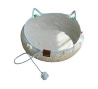 Fenteer Lit pour Chat Panier de Sommeil Abri pour Animaux Couchage avec Jouet Suspendu Amusant Adapté pour Félins et Petits Canidés, L